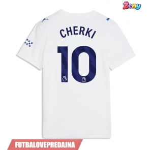 Lacne Ženy Futbalové dres Manchester City Rayan Cherki #10 2026-27 Krátky Rukáv - Tretina